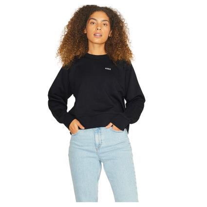 Suéter Caitlyn Oversize Time L Black / Detail Emb Moonbeam