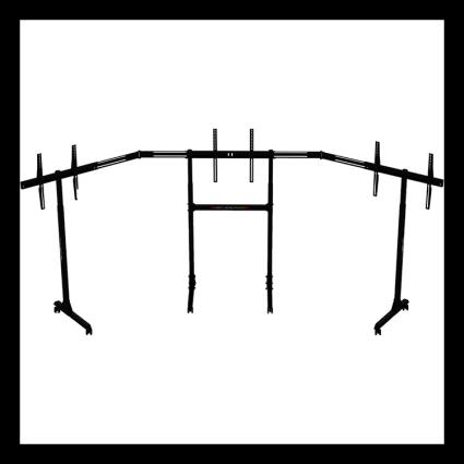 SUPORTE MONITOR NLR FREE STAND TRIPLE