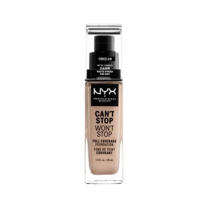 NYX Can't Stop Won't Stop Base - Porcelain 30ml