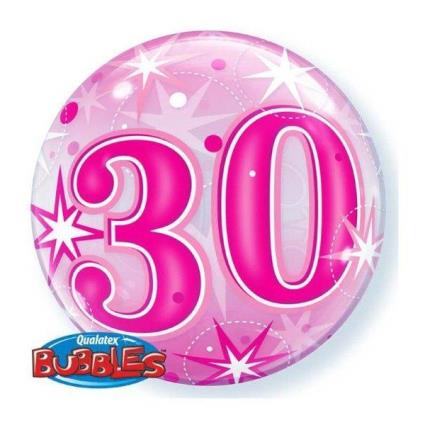 Bubble 22' 30 Anos Pink Starbust Sparkle