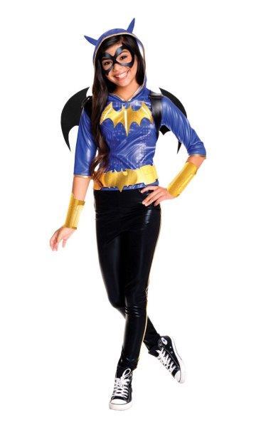 Fato Batgirl Dc Heros - 5-7 Anos