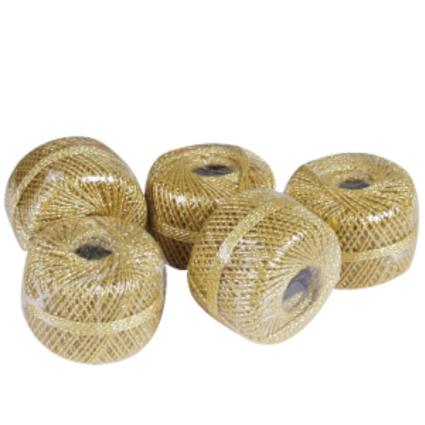 Cordões metalizados Cores: Dourado