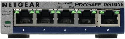 Switch de Rede Gerenciável  Gs105e-200pes