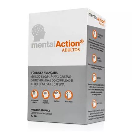 Mentalaction Adulto Comprimidos x30 + Cápsulas x30