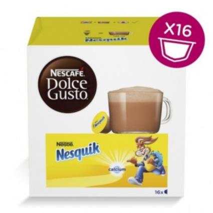 DolceGusto Cápsulas Chocolate Nesquik, Dolce Gusto, 16 Doses