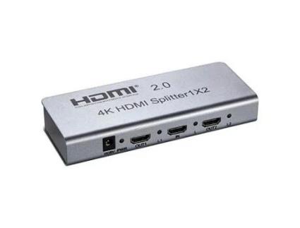 Repartidor Hdmi 1 Entrada 2 Saidas 4k Hdcp2.2