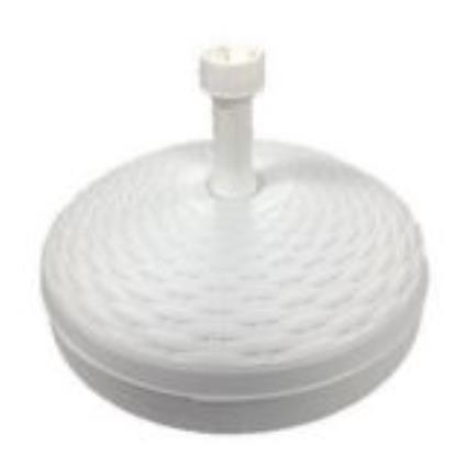 BASE GUARDA-SOL 20 LITROS PRETO Ø 46X15CM 