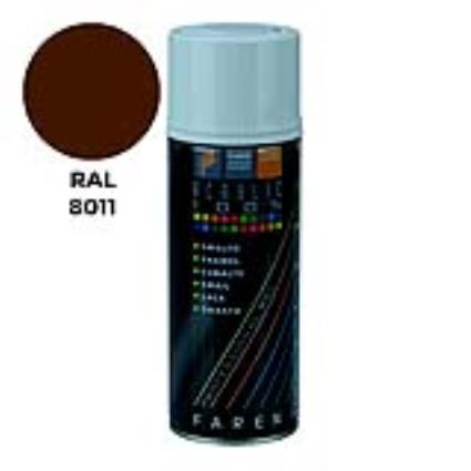 SPRAY RAL 8011 CASTANHO ESCURO 400ML.