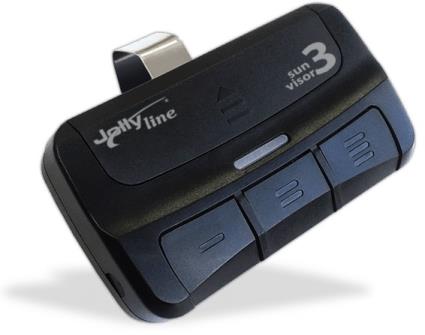Comando Controlador Multi-Frequência 3 Canais p/ Veículos - 