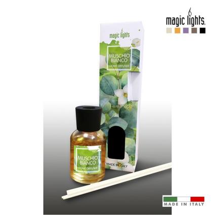 DIFUSOR MIKADO MUSK BLANCO 50ML. 