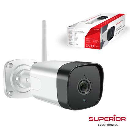 Câmara exterior WIFI IP FULL HD c/ visão noturna