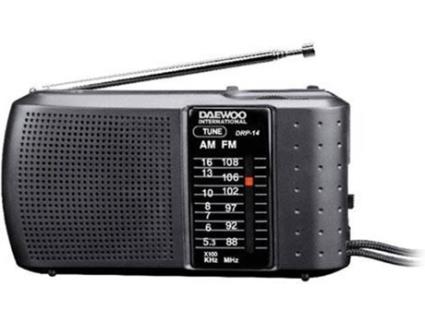 RADIO  PORT.AM/FM-PRETO  -DRP14