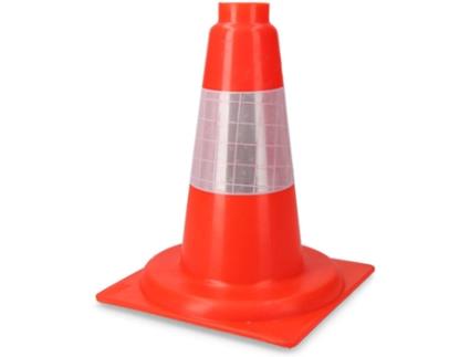 CONE POLIPROPILENO LARANJA 30CM REFLEX