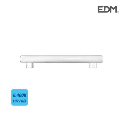 LINESTRA LED 2 CASQUILHOS S14S 7W 500 Lm 6400K LUZ FRIA Ø 3 x 30 cm 