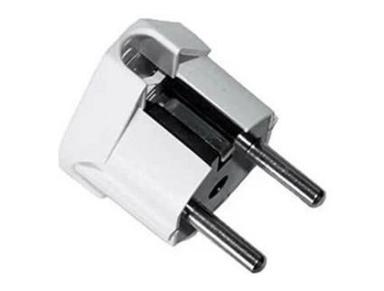 FICHA SCHUKO T/TL S/LATERAL 4,8MM 16A EMBALADA