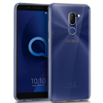 Funda  Silicona para Alcatel 3X (Transparente)