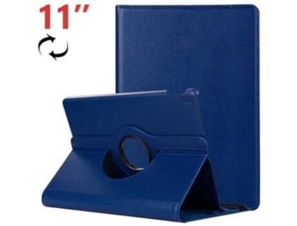 Funda  para iPad Pro 11 (2018) Giratoria Polipiel Azul