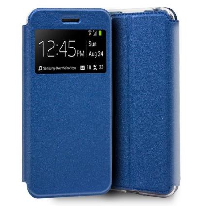 Funda  Flip Cover para Huawei Y5 (2019) Liso Azul