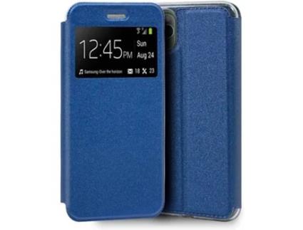 Funda  Flip Cover para iPhone 11 Pro Max Liso Azul