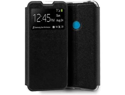 Funda  Flip Cover para Realme C3 / Realme 6i Liso Negro