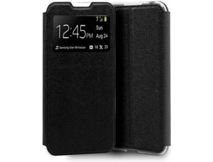 Funda  Flip Cover para Realme 6 Pro Liso Negro