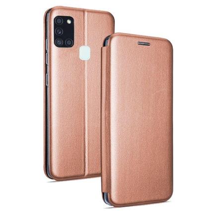 Funda  Flip Cover para Samsung A217 Galaxy A21s Elegance Rose Gold