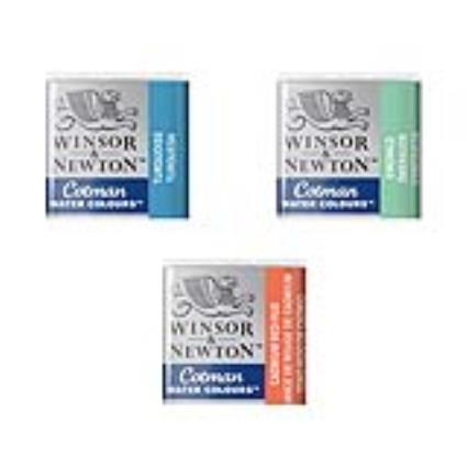WINSOR  NEWTON Aguarela em Pastilha Cotman, Tom de Guta