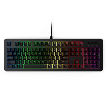 Teclado Gaming Legion K300, RGB, Preto