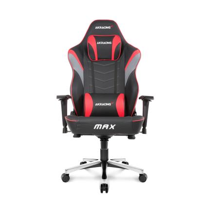 Cadeira Gaming Master Max Pv, Pele Sintética, Preto e Vermelho