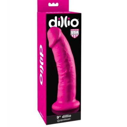 DILDO 22,9 CM  PINK