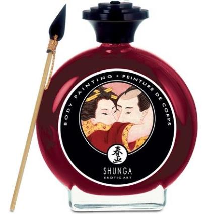 SHUNGA BODY PINTURA MORANGOS E CHAMPANHE