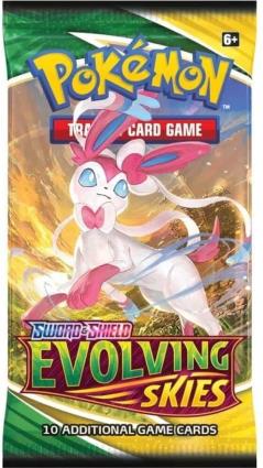 Booster Pokemon Sword and Shield Evolving Skies