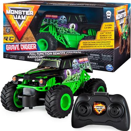 Carro telecomando Monster Jam 1/24 Grave Digger