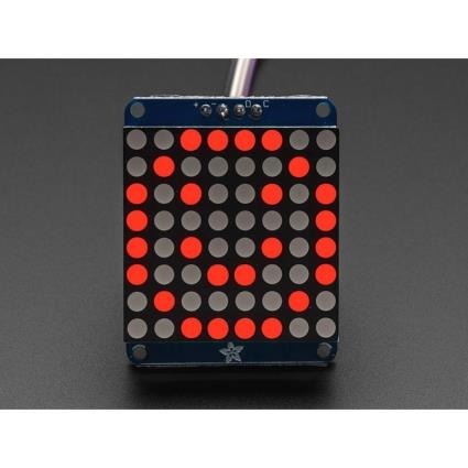 Matriz LED 8x8 Vermelha I2C - 