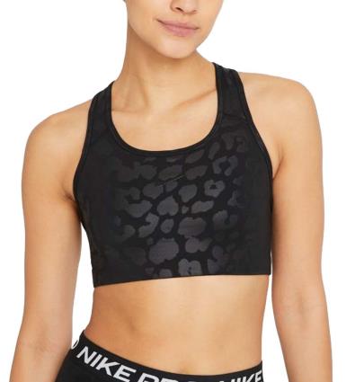 Sujetador Deportivo Fitness_mujer_ Pro Dri-fit Swoosh L Negro