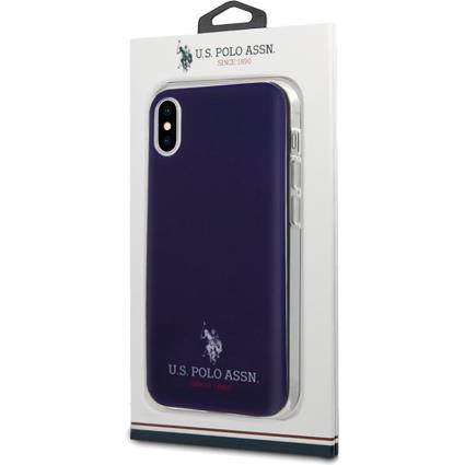 Capa para iPhone X / iPhone XS licenciada Polo Ralph Lauren Navy