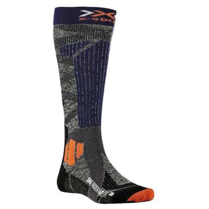 Meias Ski Rider 4.0 EU 39-41 Stone Grey / Melange Blue
