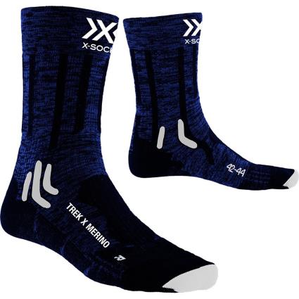 Meias X Merino EU 35-38 Midnight Blue / Arctic White