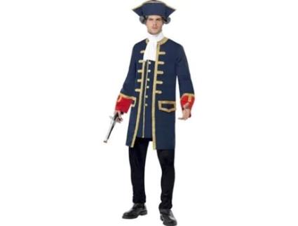 Fato de Homem  Comandante Pirata (Tam: M)