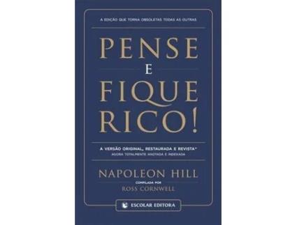 Livro Pense e Fique Rico! de Napoleon Hill