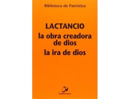 Livro La obra creadora de dios de Lactancio