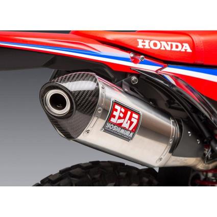 Silenciador De Aço Inoxidável E Carbono Não Homologado Series Rs4s Crf 300 L 21-22 One Size Black / Silver
