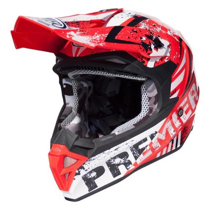 Capacete Motocross Exige Zx2 XL Red