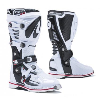 Botas Motocicleta  Predator 2.0 EU 47 blanc/noir