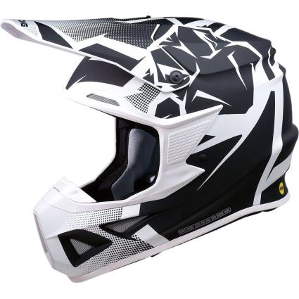 Capacete Motocross Fi Agroid Mips S White / Black