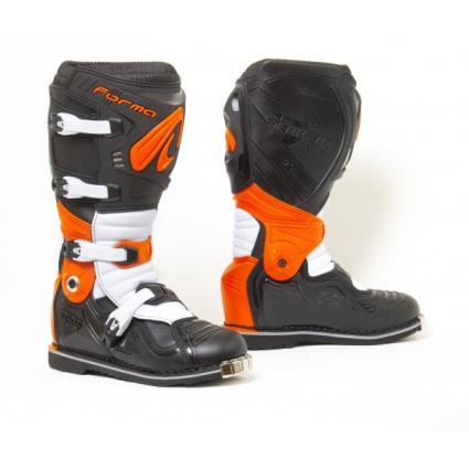 De Botas De Motocicleta Evolution Tx EU 42 noir/orange/blanc