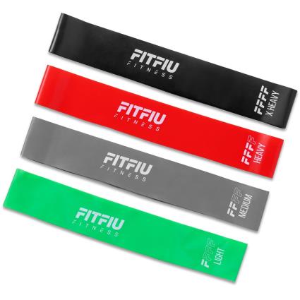 Conjunto Banda De Resistência Bandfit-400 One Size Grey