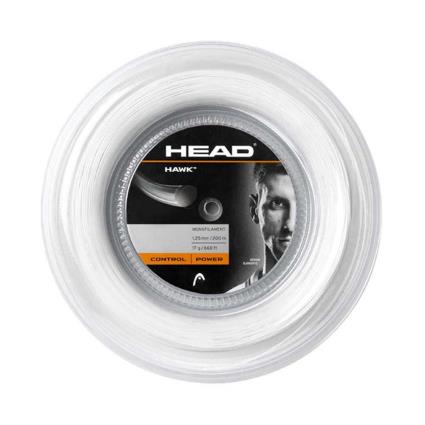 Corda Do Carretel De Tênis Hawk 200 M 1.25 mm White