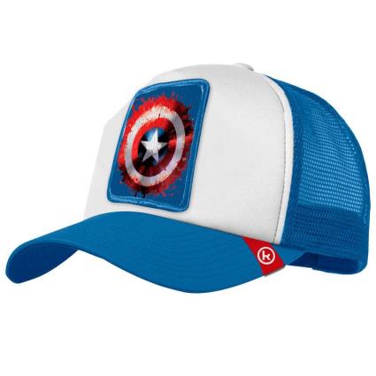 Marveltain America One Size White / Blue