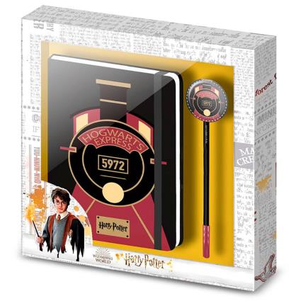 Kit De Papelaria Harry Potter Hogwarts Express One Size Black / Red